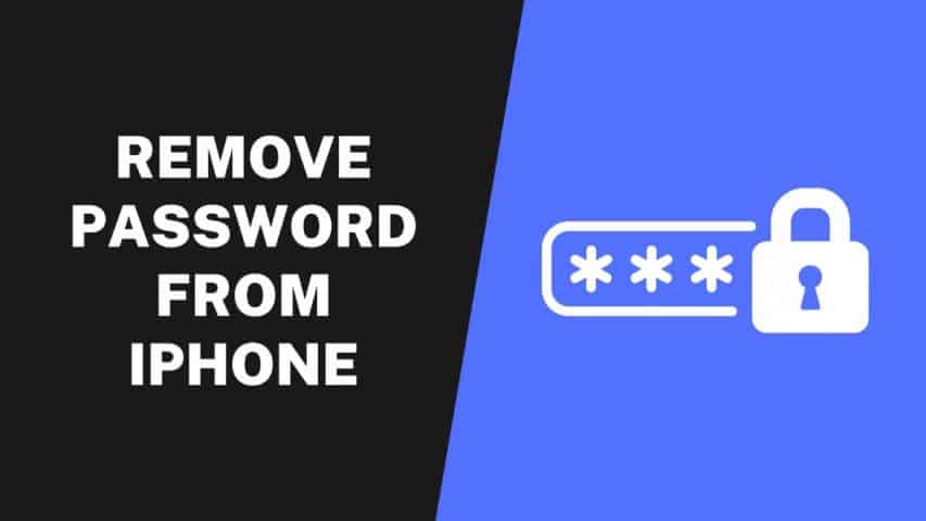Remove Password from iPhone
