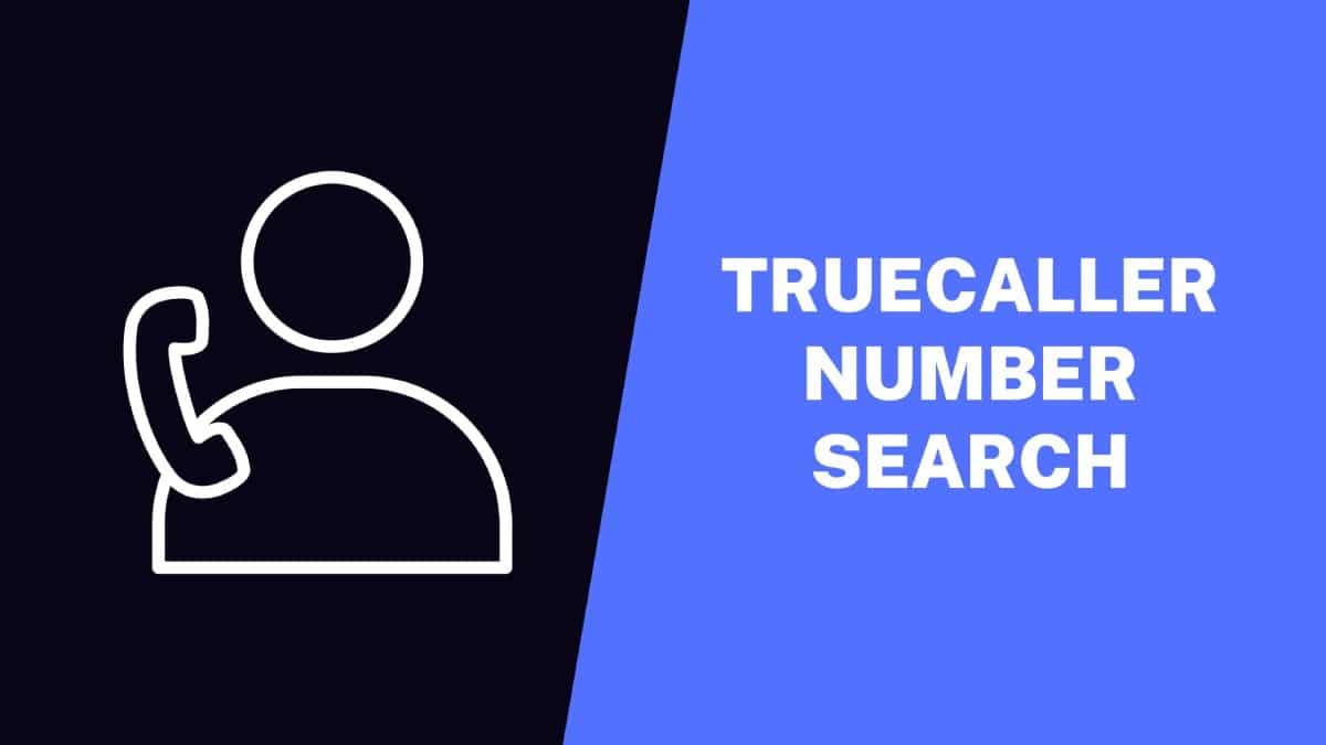 TrueCaller Number Search