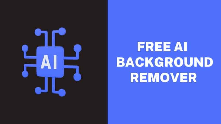 Free AI image background Removers
