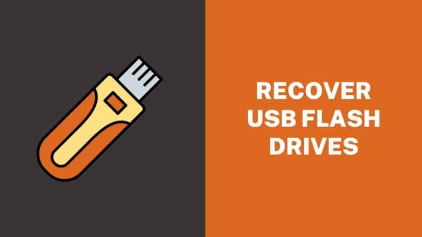 Recover USB Flash Drives