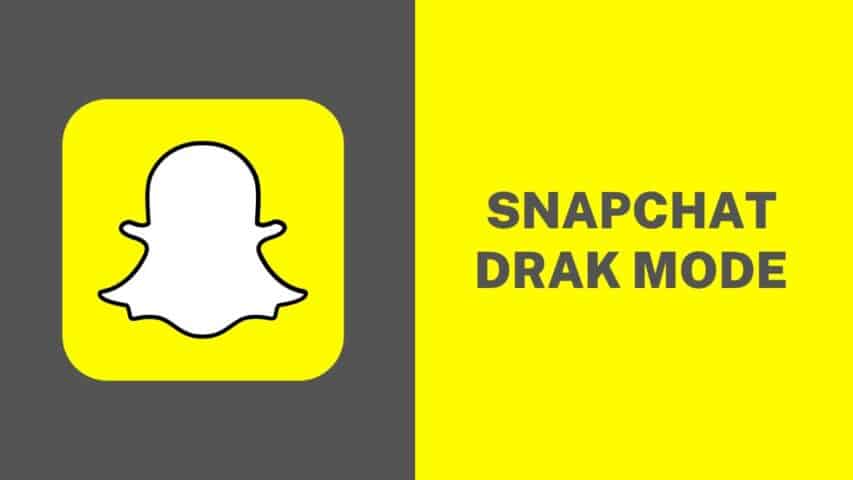 Enable Dark Mode on Snapchat