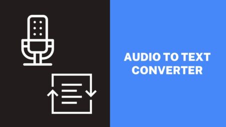 Audio to Text Converter Tool