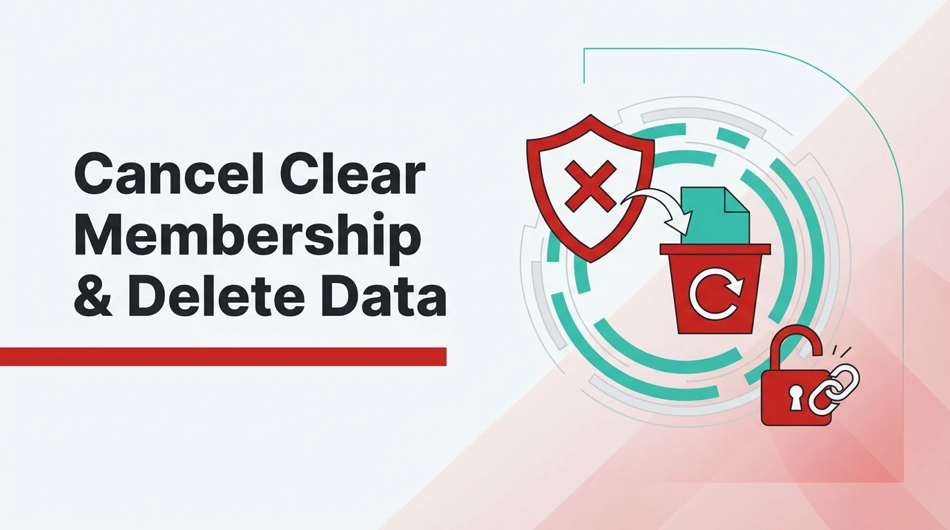 How to Cancel Your Clear Membership and Delete Your Data