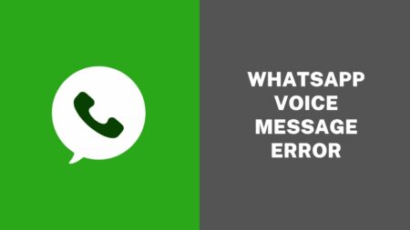 WhatsApp Unable To Record Voice on iPhone – Fix