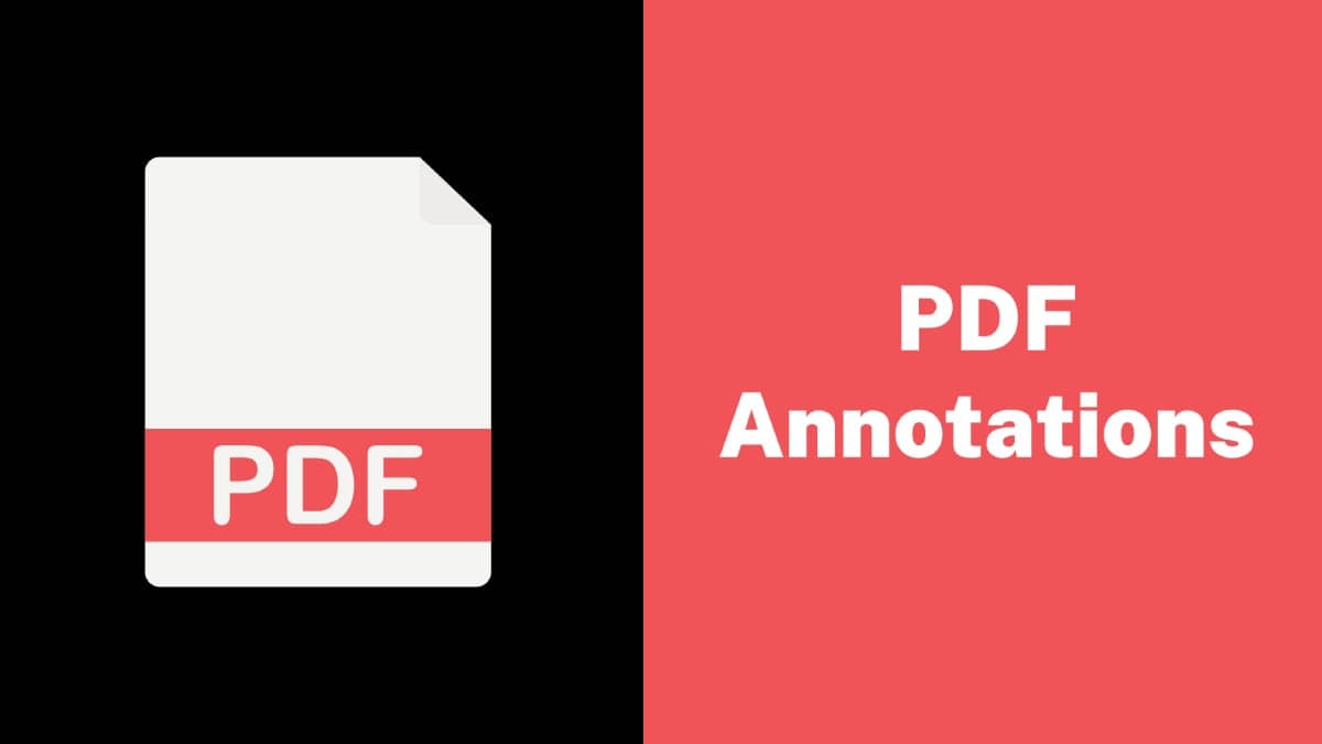 PDF Annotations