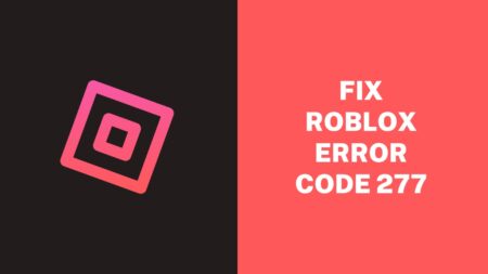 Roblox Error Code 277