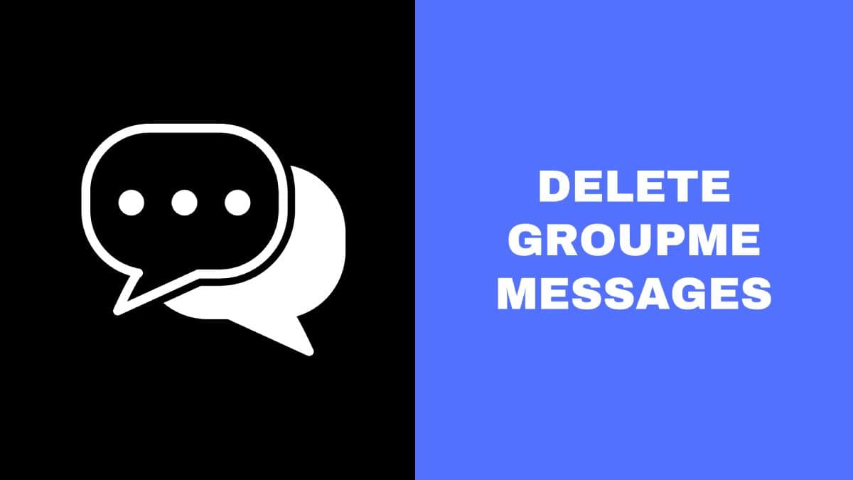 How To Delete Messages In GroupMe