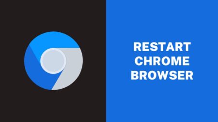How to Restart Chrome Web browser