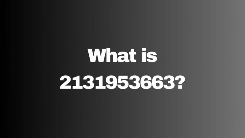 What is 2131953663