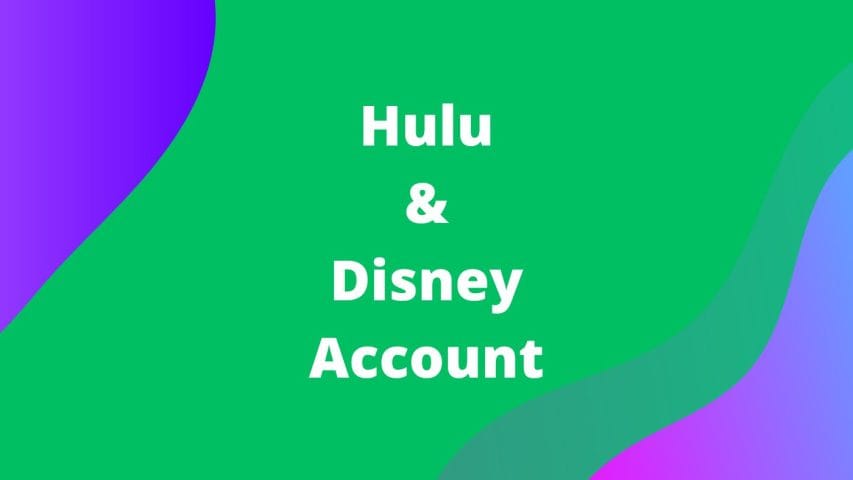 Hulu and Disney Acccount