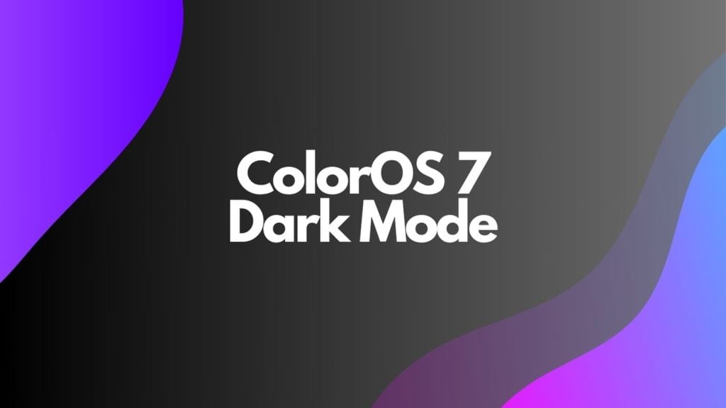 ColorOS 7 Dark Mode