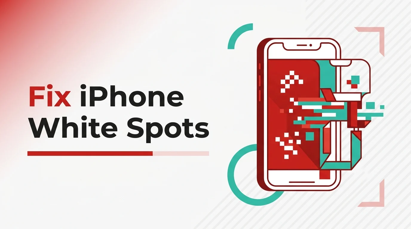 How to Get Rid of White Spots on an iPhone Screen