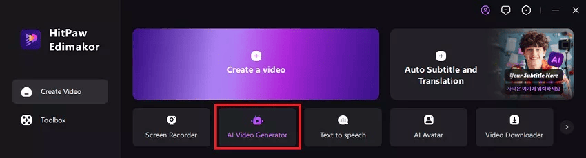 open edimakor video generating tool