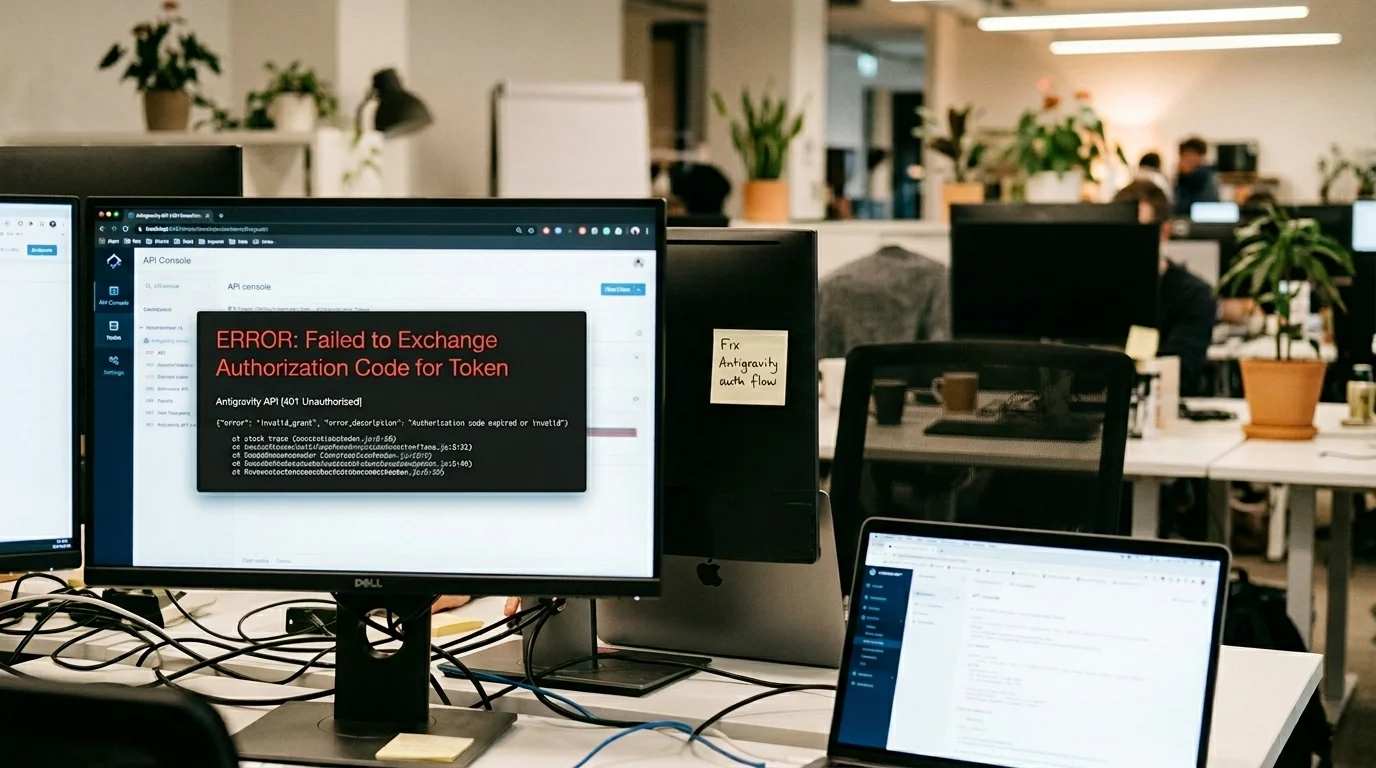 Fix Antigravity Failed to Exchange Authorization Code for Token