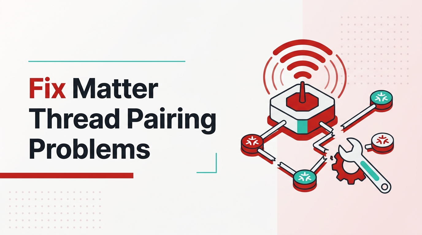 How to Fix Matter over Thread Pairing and Border Router Problems
