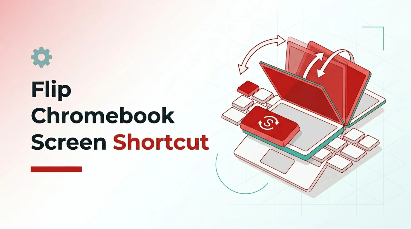 How to Flip Screen on Chromebook Using Shortcut Keys