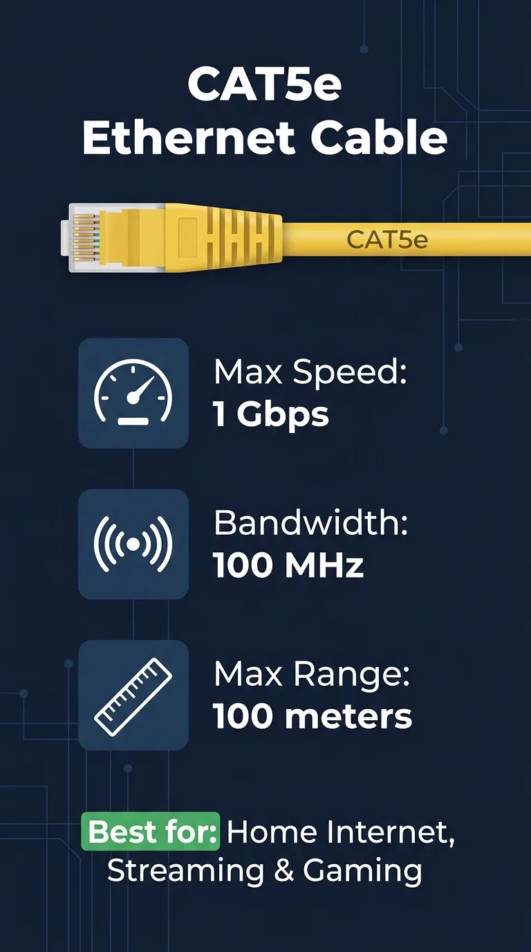 CAT5e Ethernet Cable