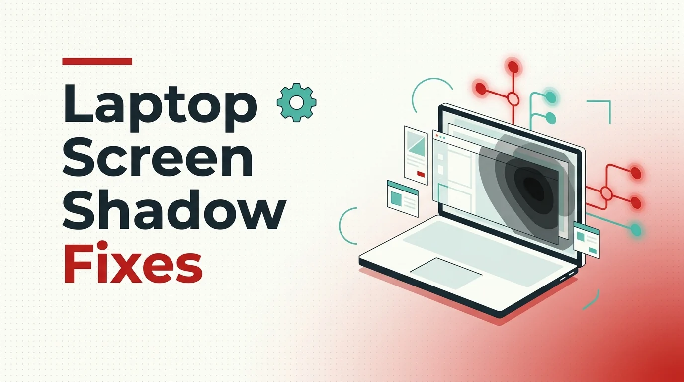 My Laptop Screen Has a Shadow - Here's What's Really Causing It and How to Fix It
