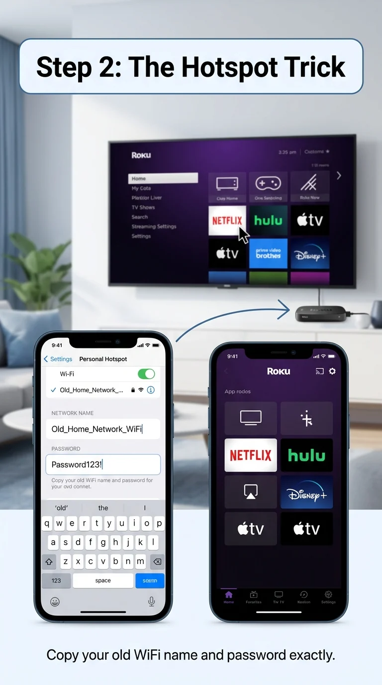 Connect-Roku-to-WiFi-Without-Remote-Step-2