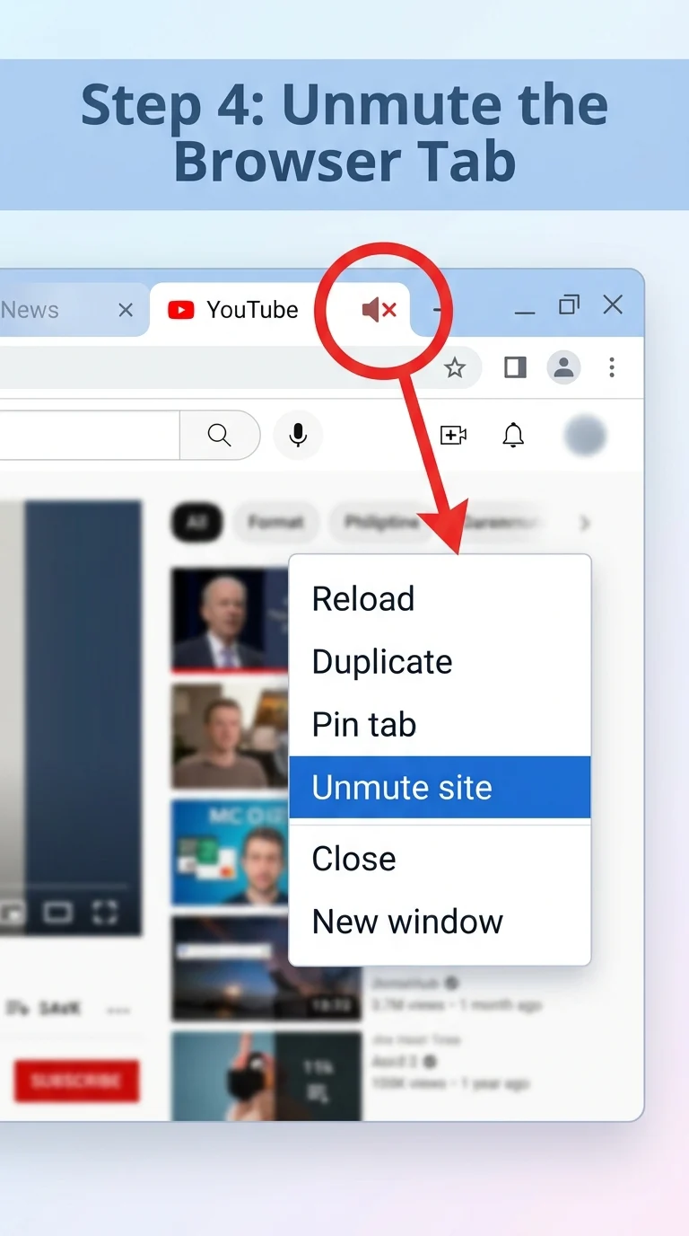 Fix-No-Volume-on-YouTube-Videos-Step-4