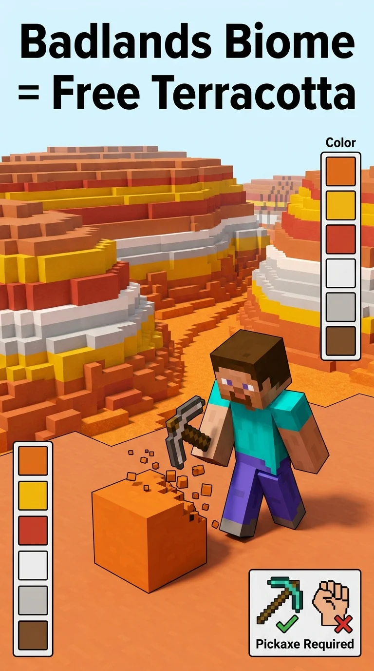 Get-Terracotta-in-Minecraft-Step-1