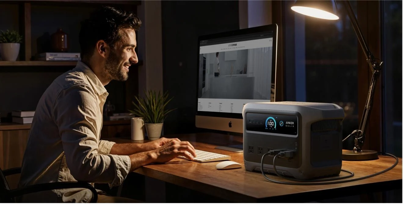 Portable Power Station With UPS Function 2