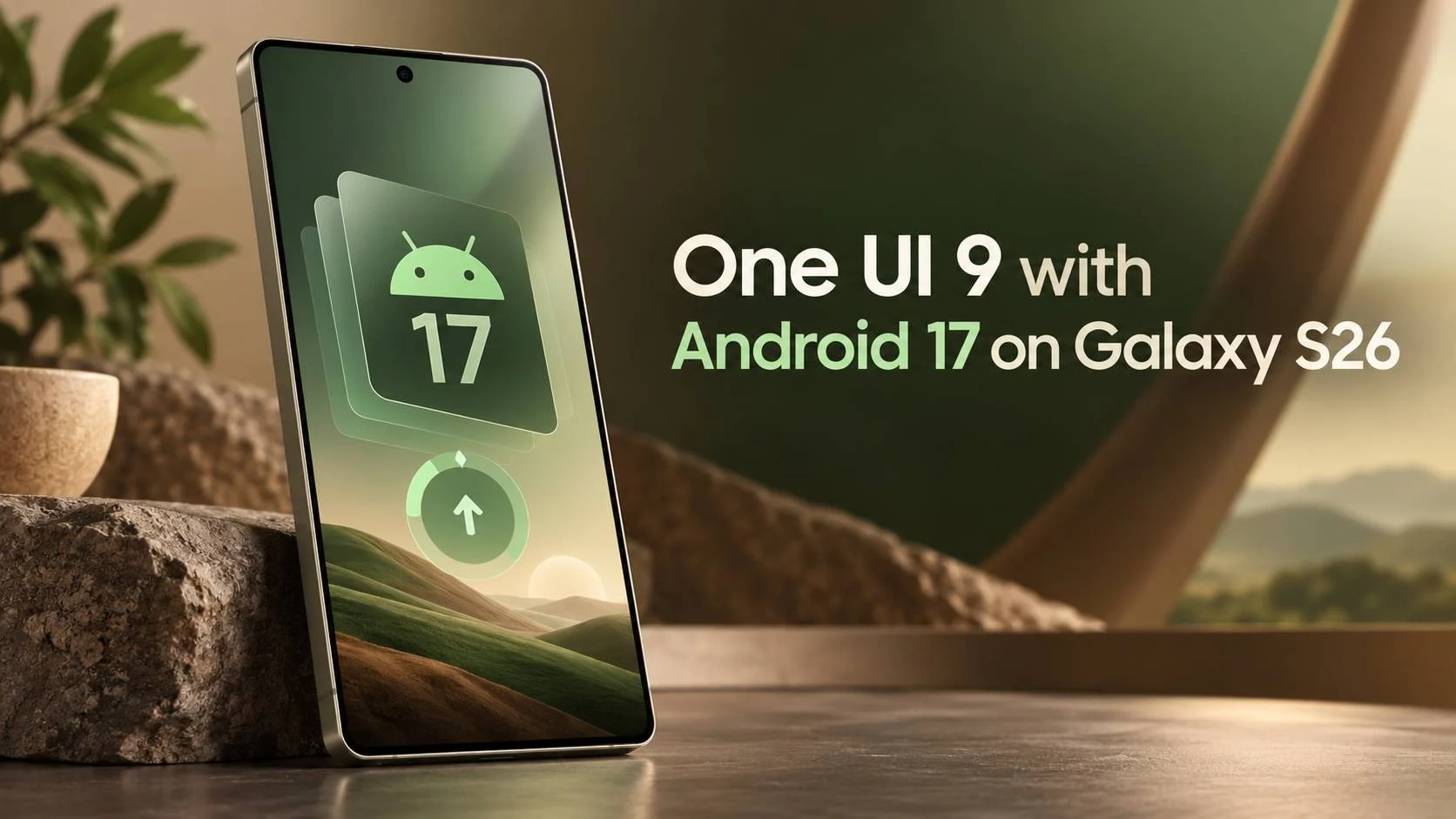 One UI 9 with Android 17 on Galaxy S26