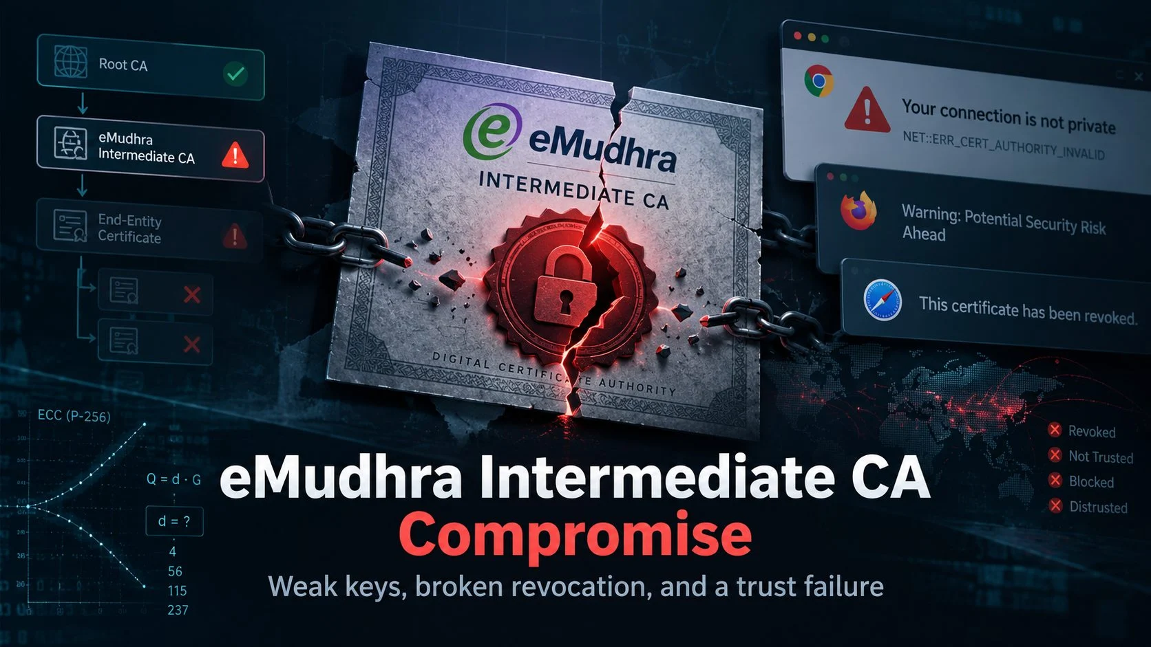 eMudhra Intermediate CA Compromise